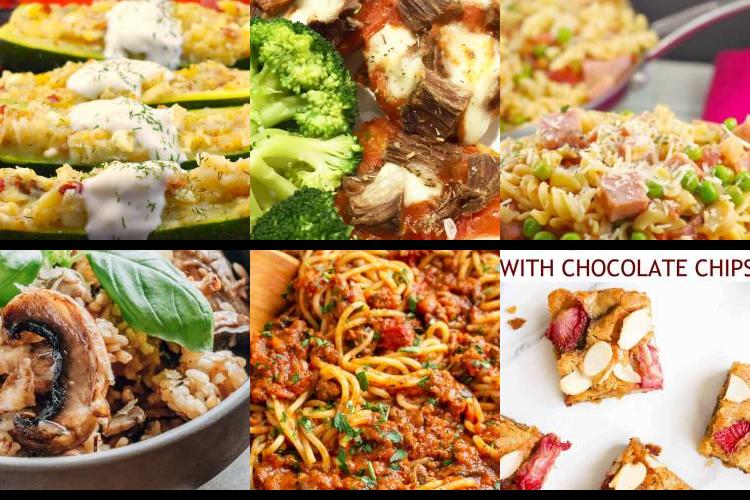 Evening Meal Plan - Week Commencing 02/08/2021