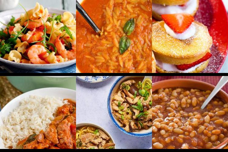 Evening Meal Plan - Week Commencing 21/03/2022