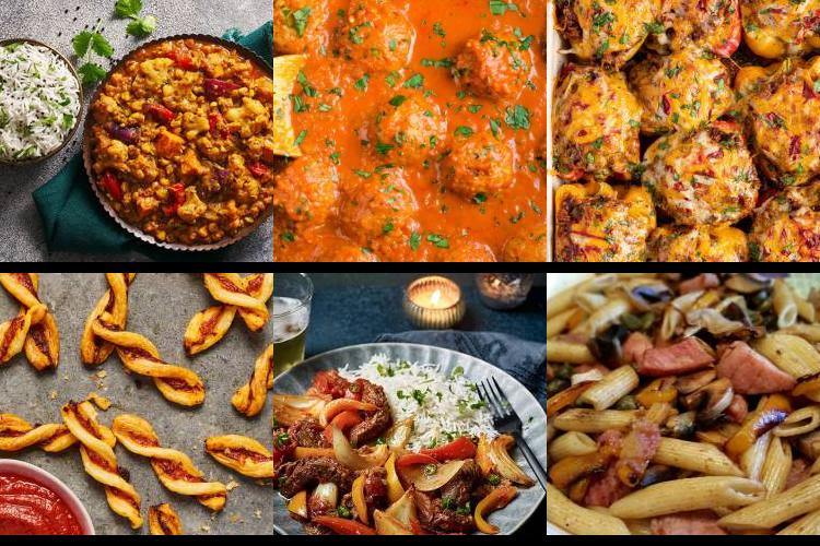 Evening Meal Plan - Week Commencing 01/11/2021