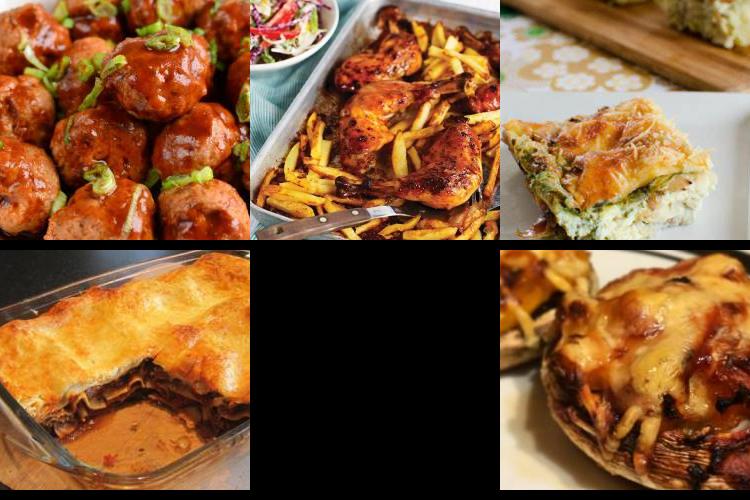 Evening Meal Plan - Week Commencing 05/07/2021