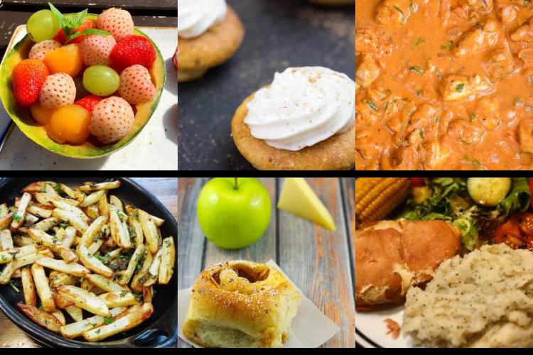 Evening Meal Plan - Week Commencing 29/11/2021