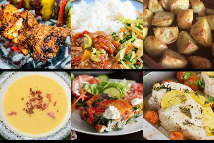 Evening Meal Plan - Week Commencing 23/08/2021