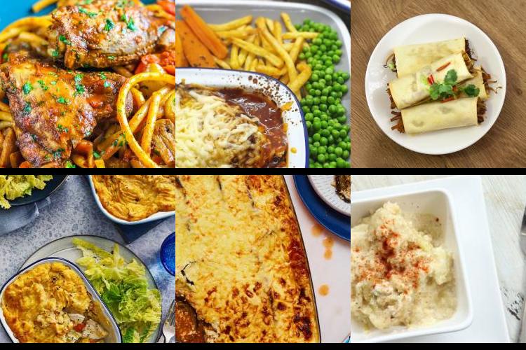 Evening Meal Plan - Week Commencing 23/01/2023