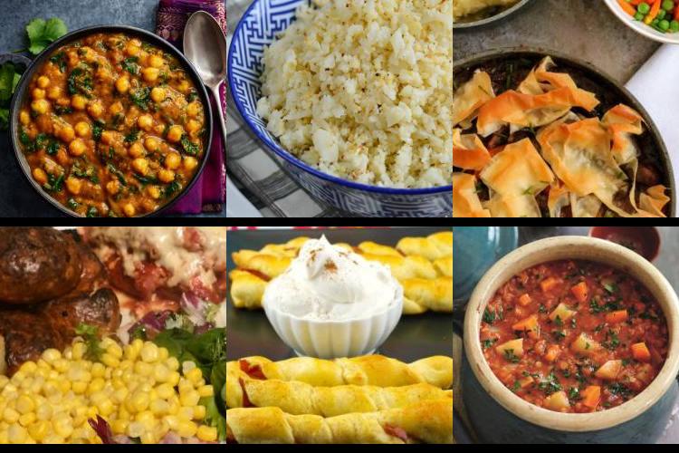 Evening Meal Plan - Week Commencing 01/11/2021