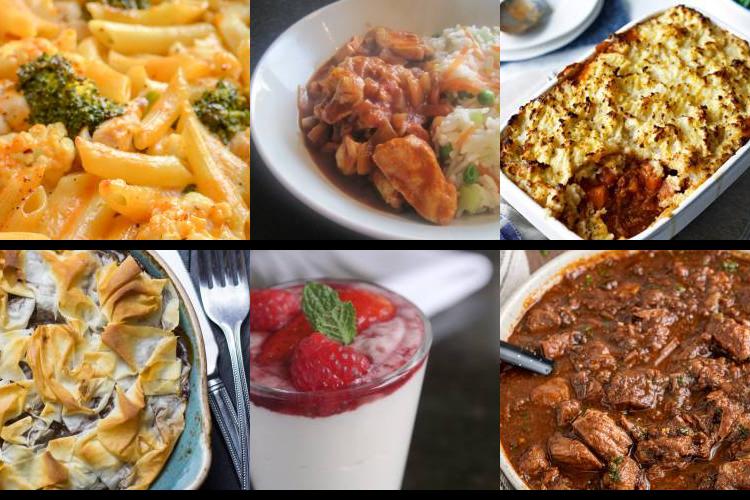 Evening Meal Plan - Week Commencing 06/12/2021