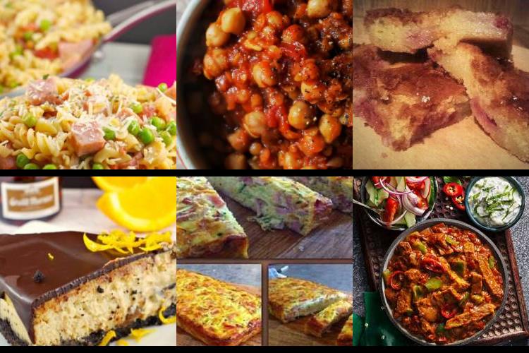 Evening Meal Plan - Week Commencing 01/11/2021