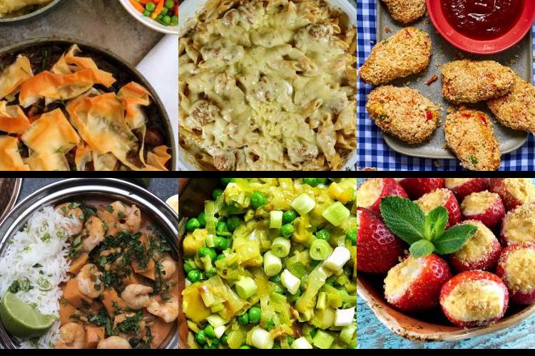 Evening Meal Plan - Week Commencing 17/01/2022