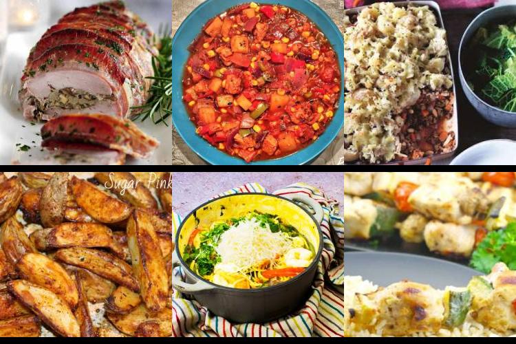 Evening Meal Plan - Week Commencing 17/01/2022