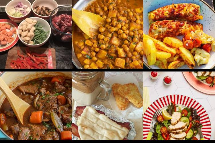 Evening Meal Plan - Week Commencing 28/06/2021
