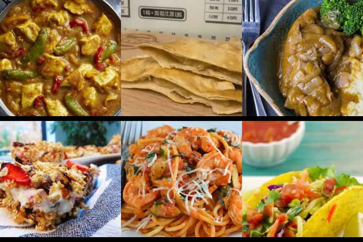 Evening Meal Plan - Week Commencing 20/12/2021