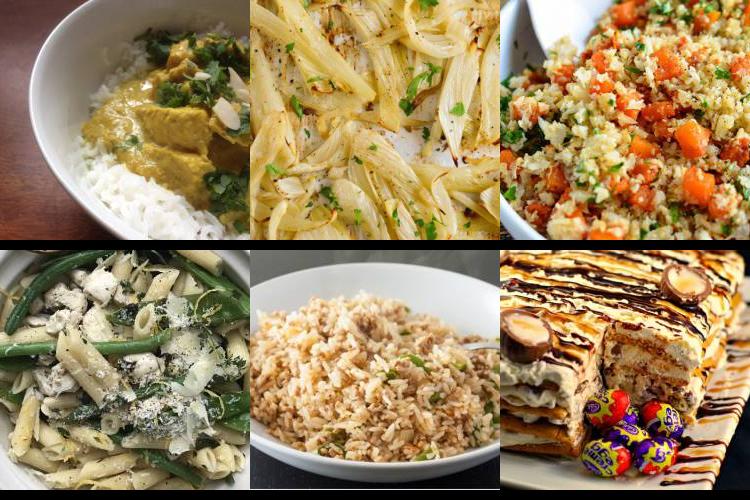 Evening Meal Plan - Week Commencing 13/12/2021