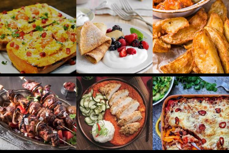 Evening Meal Plan - Week Commencing 30/08/2021