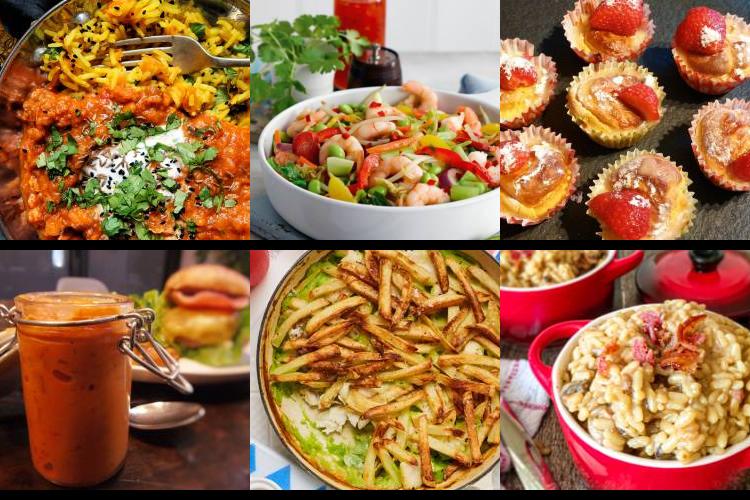 Evening Meal Plan - Week Commencing 19/07/2021
