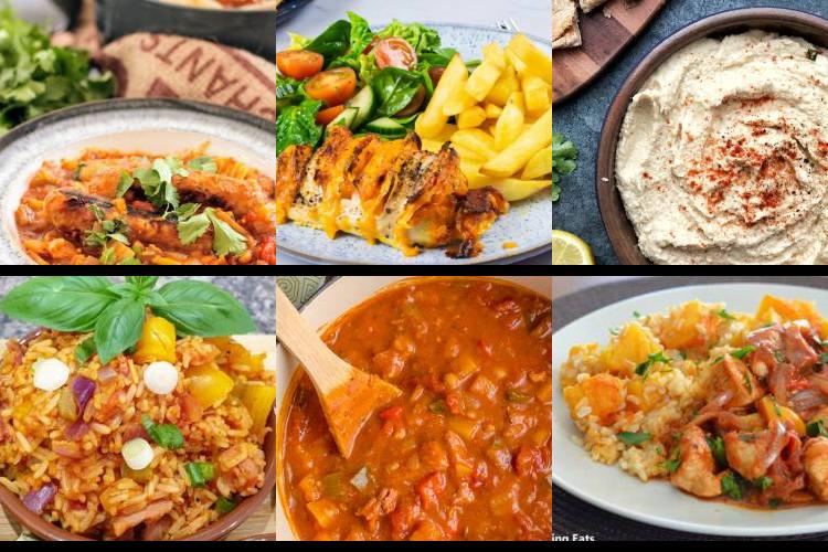 Evening Meal Plan - Week Commencing 20/09/2021
