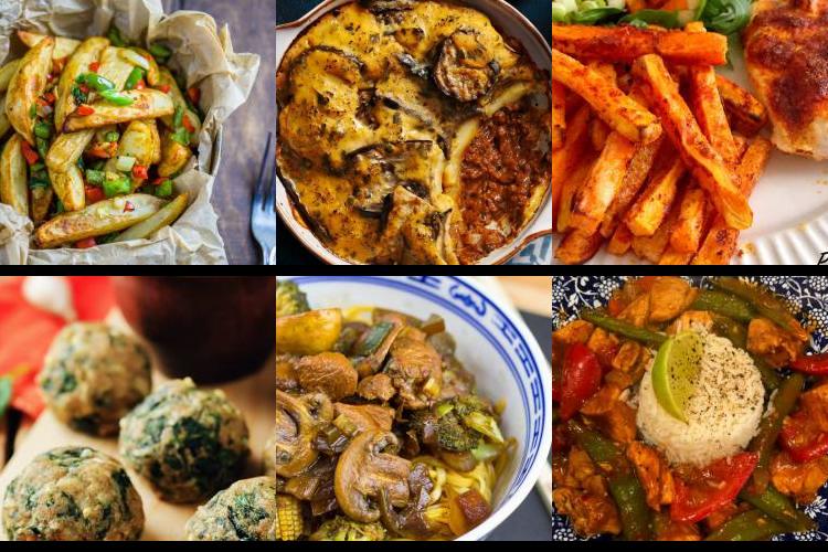 Evening Meal Plan - Week Commencing 01/08/2022