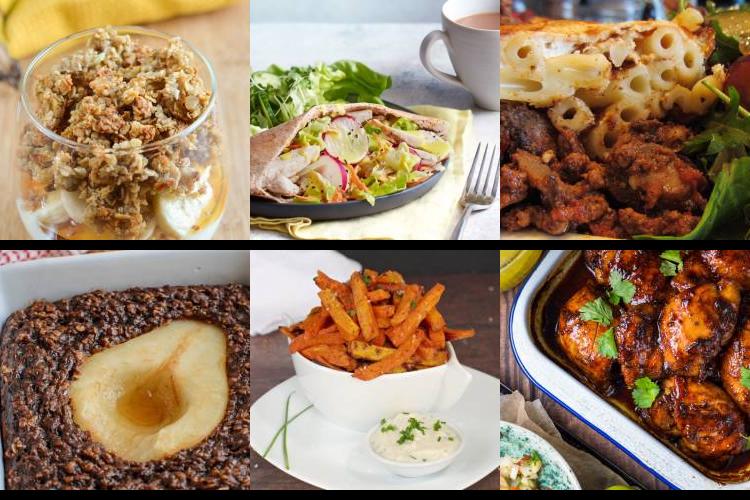 Evening Meal Plan - Week Commencing 18/04/2022