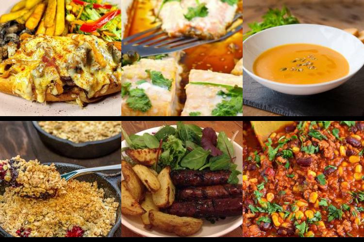 Evening Meal Plan - Week Commencing 28/02/2022