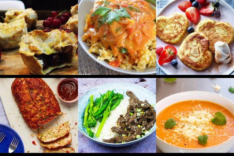 Evening Meal Plan - Week Commencing 26/04/2021