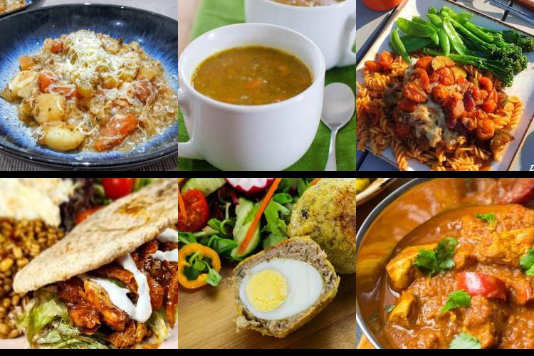 Evening Meal Plan - Week Commencing 14/03/2022