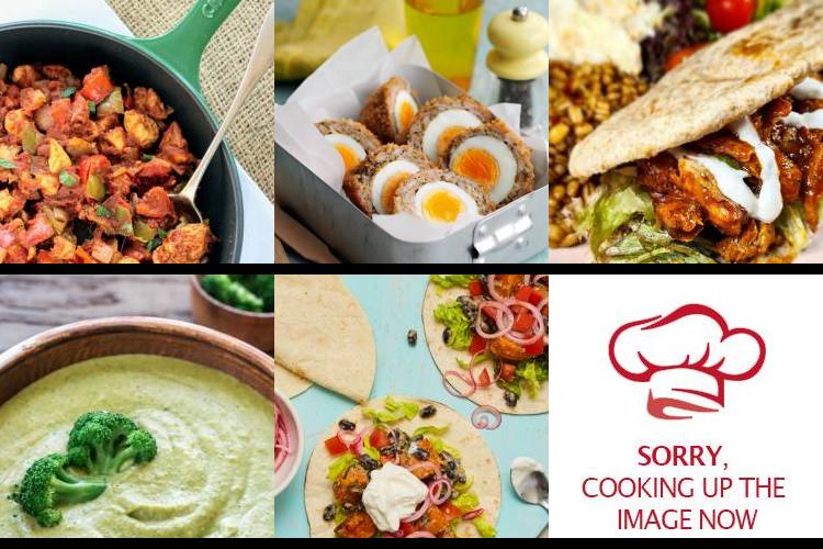 Evening Meal Plan - Week Commencing 21/02/2022