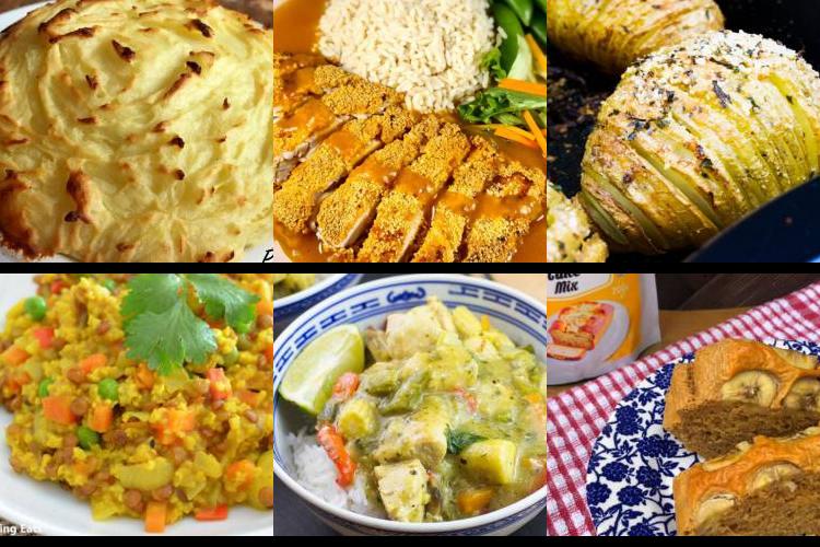 Evening Meal Plan - Week Commencing 28/02/2022