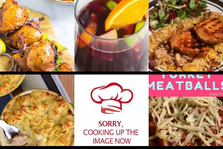 Evening Meal Plan - Week Commencing 21/02/2022