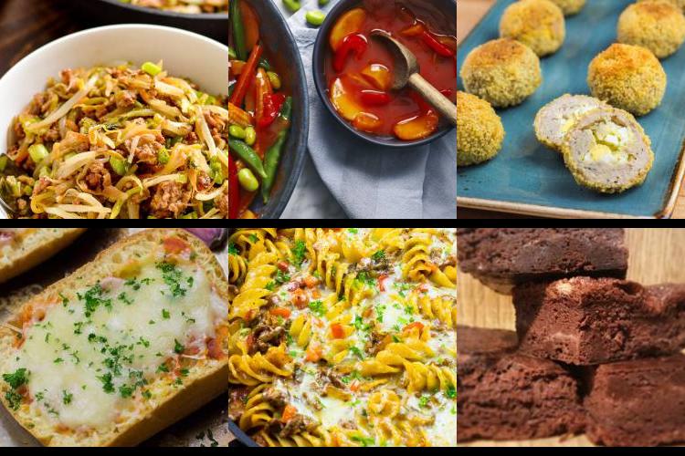 Evening Meal Plan - Week Commencing 17/01/2022