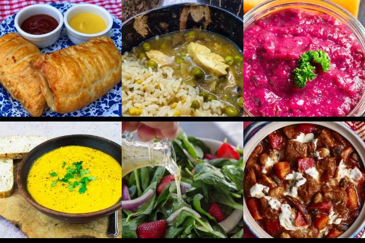 Evening Meal Plan - Week Commencing 27/09/2021