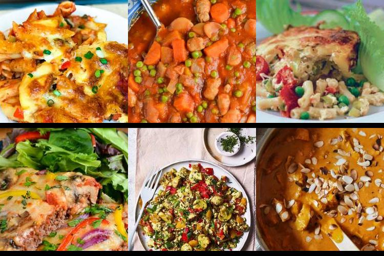 Evening Meal Plan - Week Commencing 11/10/2021