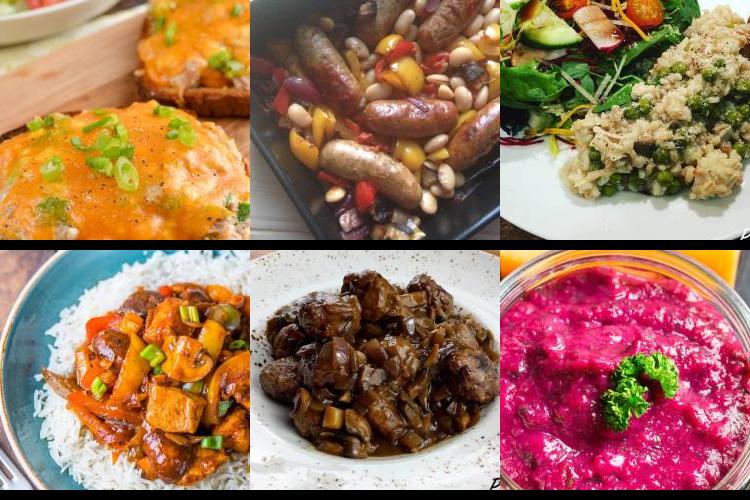 Evening Meal Plan - Week Commencing 29/11/2021