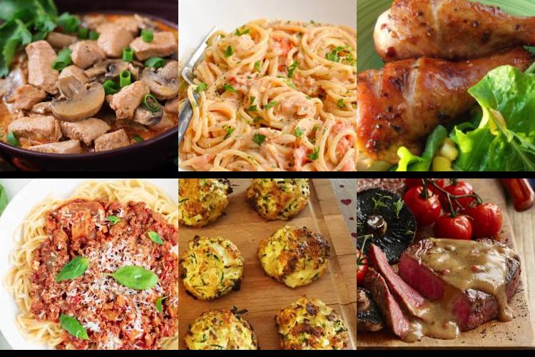 Evening Meal Plan - Week Commencing 24/01/2022