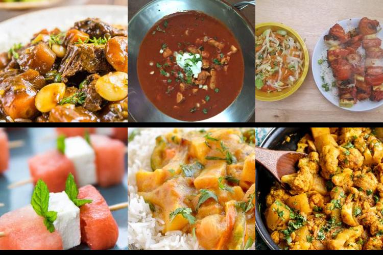 Evening Meal Plan - Week Commencing 27/09/2021