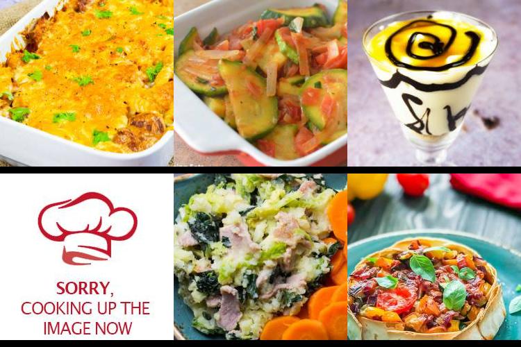Evening Meal Plan - Week Commencing 28/02/2022
