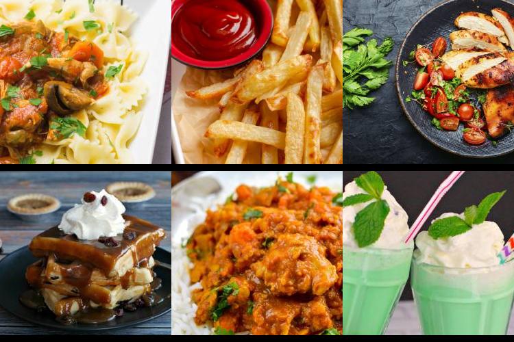 Evening Meal Plan - Week Commencing 18/07/2022