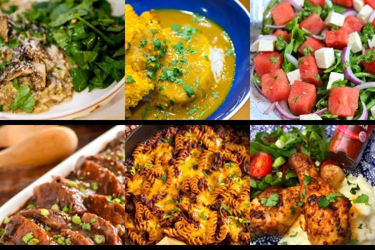 Evening Meal Plan - Week Commencing 05/09/2022