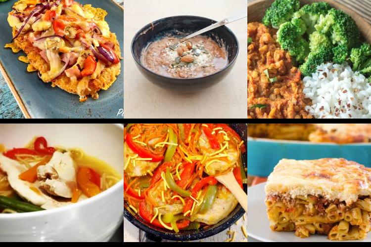 Evening Meal Plan - Week Commencing 28/06/2021