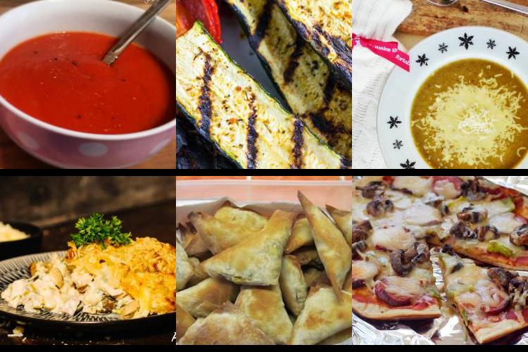 Evening Meal Plan - Week Commencing 20/12/2021