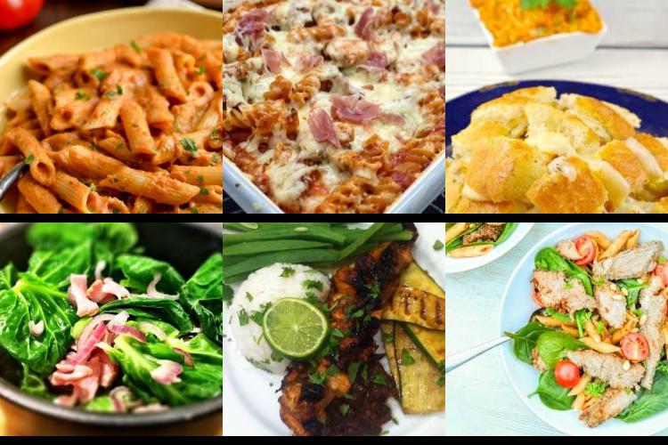 Evening Meal Plan - Week Commencing 13/12/2021