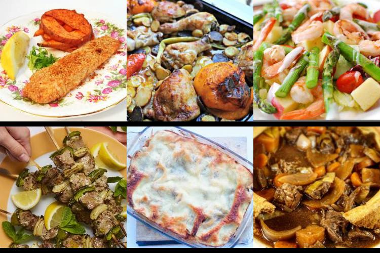 Evening Meal Plan - Week Commencing 05/09/2022