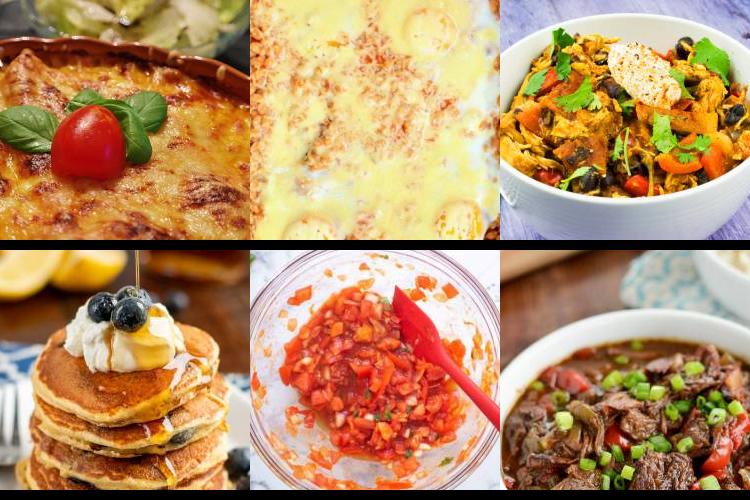 Evening Meal Plan - Week Commencing 21/02/2022