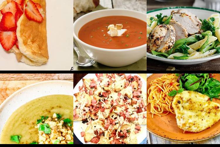 Evening Meal Plan - Week Commencing 11/04/2022