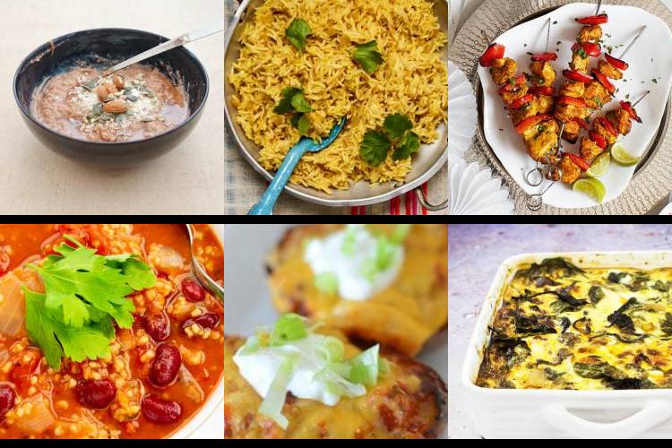 Evening Meal Plan - Week Commencing 03/01/2022