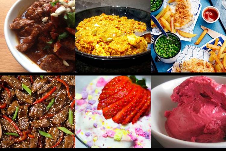 Evening Meal Plan - Week Commencing 31/01/2022