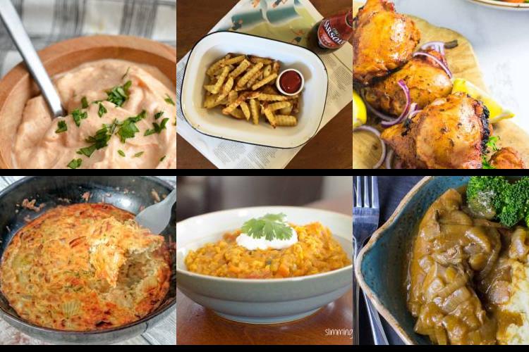 Evening Meal Plan - Week Commencing 21/02/2022