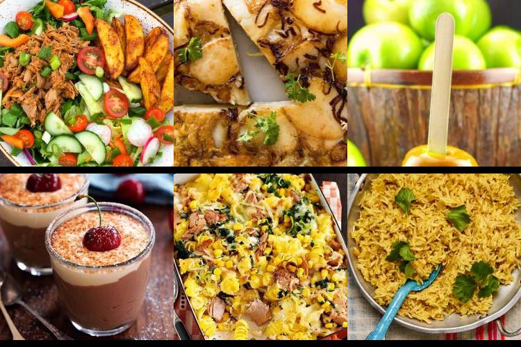 Evening Meal Plan - Week Commencing 05/12/2022