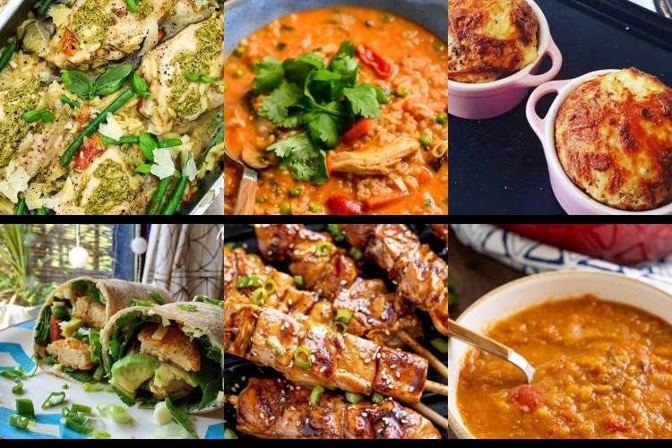 Evening Meal Plan - Week Commencing 13/09/2021