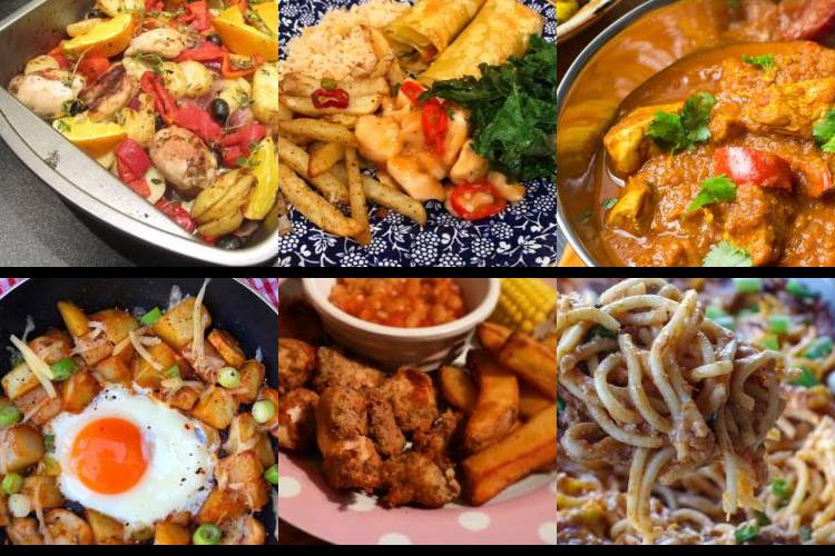 Evening Meal Plan - Week Commencing 23/01/2023