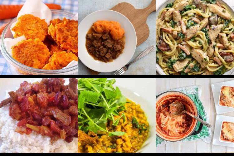 Evening Meal Plan - Week Commencing 14/02/2022