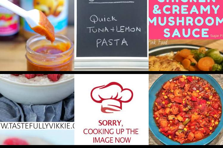 Evening Meal Plan - Week Commencing 25/10/2021