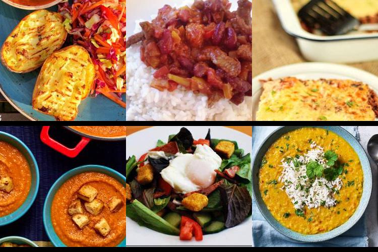 Evening Meal Plan - Week Commencing 27/09/2021